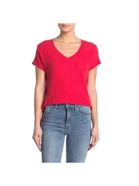 Free Press Brushed V-Neck T-Shirt